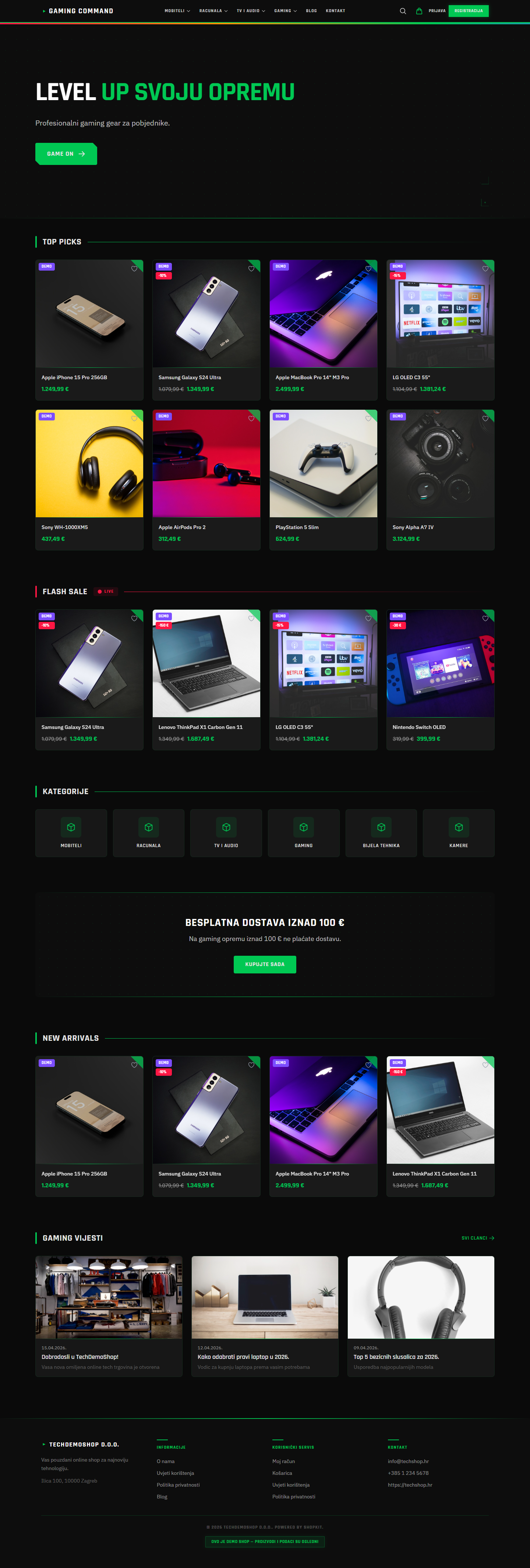 Tema Gaming Command