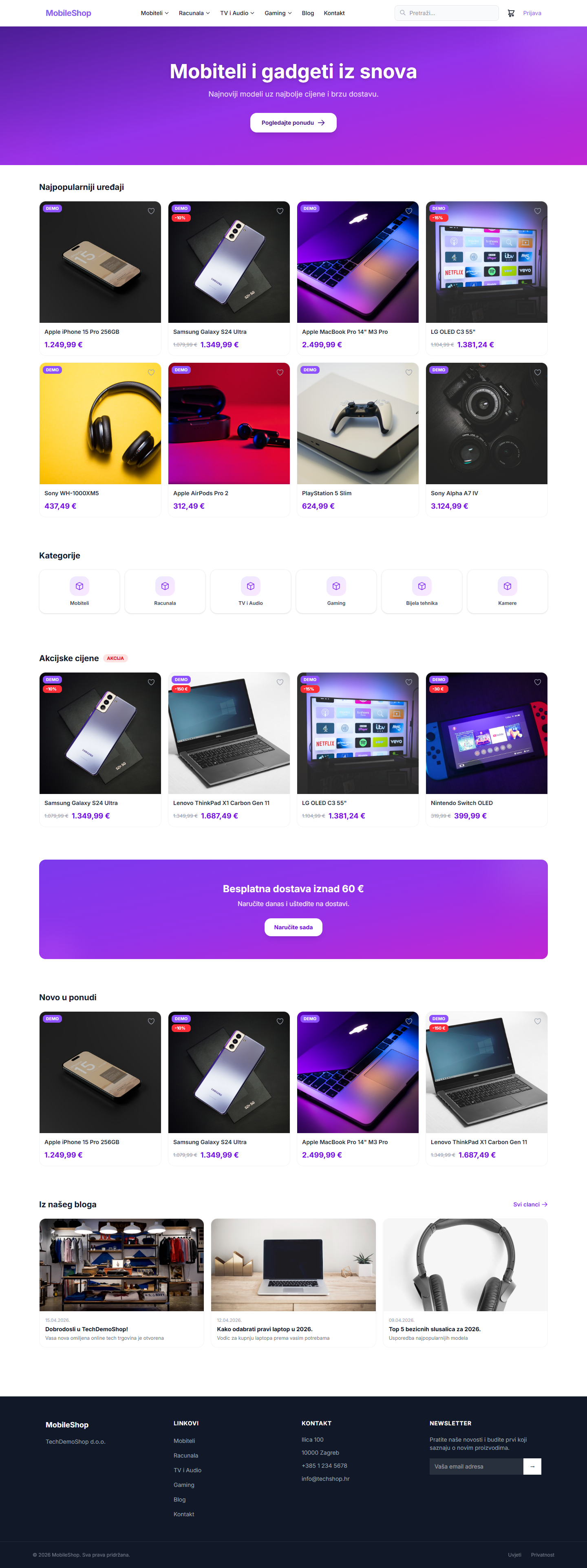 Tema MobileShop