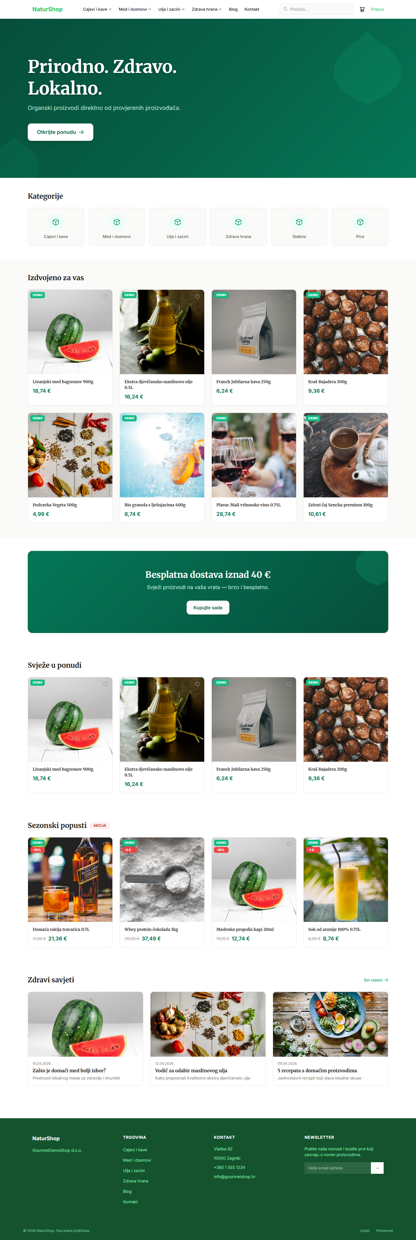Tema NaturShop