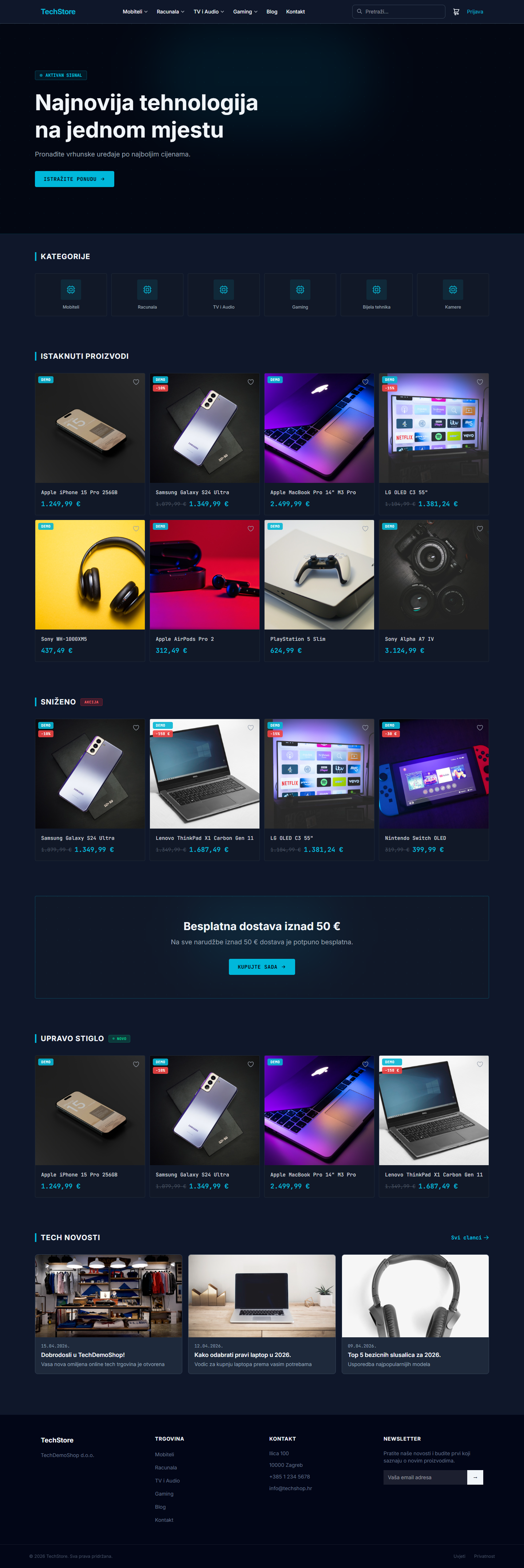 Tema TechStore